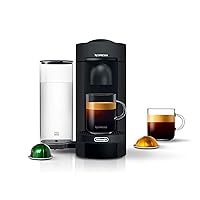 De'Longhi Nespresso VertuoPlus Coffee and Espresso Machine by De'Longhi, 38 ounces, Matte Black