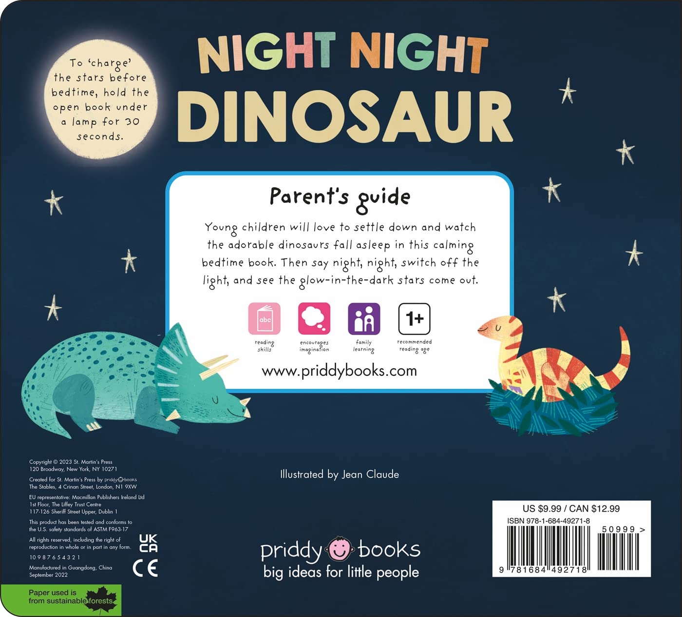 Night Night Books: Night Night Dinosaur