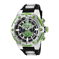 Invicta Men's Marvel Hulk Quartz Watch, Silver, 25985