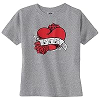 Threadrock Baby Boys' Mom Heart Tattoo Infant T-Shirt