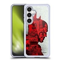 Head Case Designs Officially Licensed The Batman Collage Neo-Noir Graphics Soft Gel Case Compatible with Samsung Galaxy S24 5G and Compatible with MagSafe Accessories