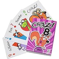 Regal Games - Classic Card Games - Crazy 8's - Card Game Gift for Christmas, Birthdays, Holidays, and Family Gatherings