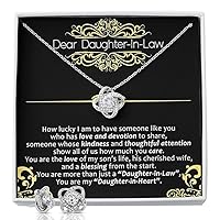 To My Daughter In Law Necklace Gift For Daughter In Law Welcoming Daughter In Law Into Gift Daughter In Law Jewelry Daughter in law engagement gift Elegant necklace, White, 18' -22'