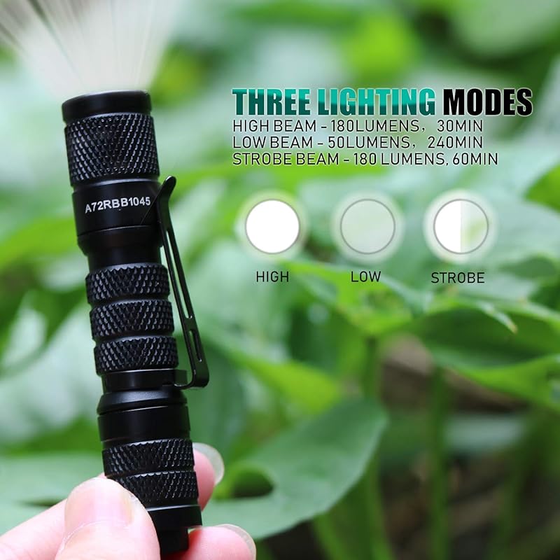 Mua AIDIER A7 EDC Keychain LED Flashlight, Ultra Compact Bright 180lm with Bright  LED AAA Battery IPX7 Waterproof Tail Switch Flashlights for Camping,  Hiking, Outdoor Activity and Emergency Lighting trên Amazon Mỹ