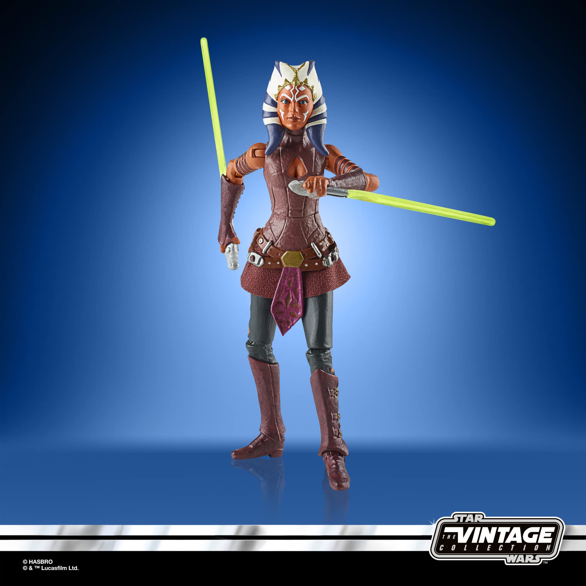 STAR WARS Hasbro The Vintage Collection Ahsoka Toy VC102, 3.75-Inch-Scale The Clone Wars Collectible Action Figure, Kids Ages 4 and Up