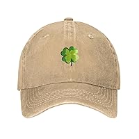 Four Leaf Clover Symbol of Good Luck Gifts Cowboy Baseball Cap Dad Hat Unisex Adjustable Upf50+ Golf Gym