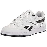 Reebok Unisex BB 4000 II Sneaker, FTWR White/Core Black/Pure Grey, 5 US Men