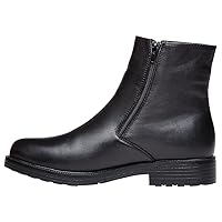 Propet Mens Troy Zippered Casual Boots Ankle - Black