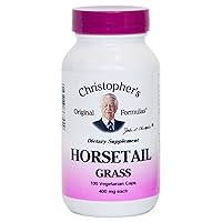 Christopher's Horsetail Grass - 375 mg - 100 Vegetarian Capsules