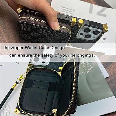  Atiptop Designer Crossbody Wallet Case Compatible with