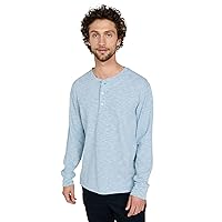Vince Men's Sun Faded Thermal Henley