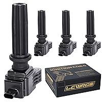 Set of 4 Ignition Coil Packs Fits for 2.0L L4 Ford Focus Escape Fusion Edge Lincoln MKC MKZ 2.0 2012 2013 2014 2015 2016 2017 2018 2019 OE# C1816 UF670 DG546