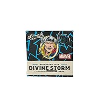Dr. Squatch All Natural Divine Storm Limted Edition Men's Bar Soap with Medium Grit Marvel Thor Stonebreaker Made From Natural Oils