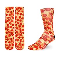 Benefeet Sox Mens Funny Crazy Socks Unisex Womens Cool Funky 3D Print Basketball Socks Boys Silly Animal Food Patterned Socks