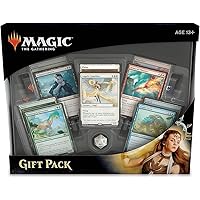 Magic: The Gathering Gift Pack 2018 | 4 Booster Packs | 5 Rare Creature Cards | 5 Foil Land Cards