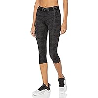 TYR Women's Mid-Rise Cropped Athletic Performance Workout Leggings