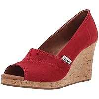 TOMS Women's Classic Espadrille Wedge Sandal