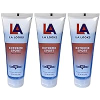 LA Looks Absolute Styling Extreme Sport Level 10+ with Tri Active Hold, 8 Oz, Pack of 3