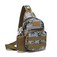 Tactical Shoulder Bag, Outdoor Sports Climbing Hiking Trekking Backpack, Men Military Hunting Fishing Molle Pack