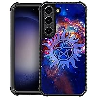 CARLOCA Compatible with Samsung Galaxy S23 Case,Supernatural Cosmos Pattern Ultra Protection Shockproof Soft Silicone TPU Non-Slip Back for Samsung Galaxy S23