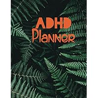 ADHD Planner for Adults: Weekly and Daily Time Management Journal, Organization, Goal Settings for Neurodivergent Brains