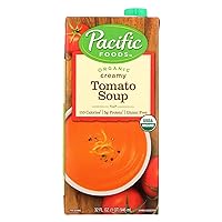 Pacific Foods Organic Creamy Tomato Soup, 32oz (Pack of 12)