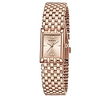 Rose Gold Watches for Women Luxury Ladies Quartz Wrist Watches with Stainless Steel Bracelet,Waterproof.Womens Casual Fashion Small Rose Gold Watch.Tools Bracelet Adjustment Included.