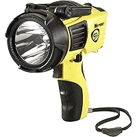 Streamlight 44900 Waypoint 550-Lumen LED Pistol-Grip Spotlight With 12-Volt DC Power Cord and Polymer Mount/Holder, Yellow