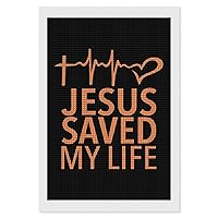God Saved My Life Custom Diamond DIY Painting Kits for Adults Square Full Drill 5D by Number for Home Decor