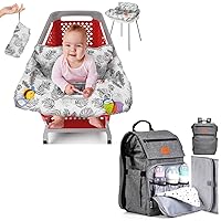 PILLANI Baby Shower Gifts: Seat Cover & Diaper Bag - Baby Registry Search