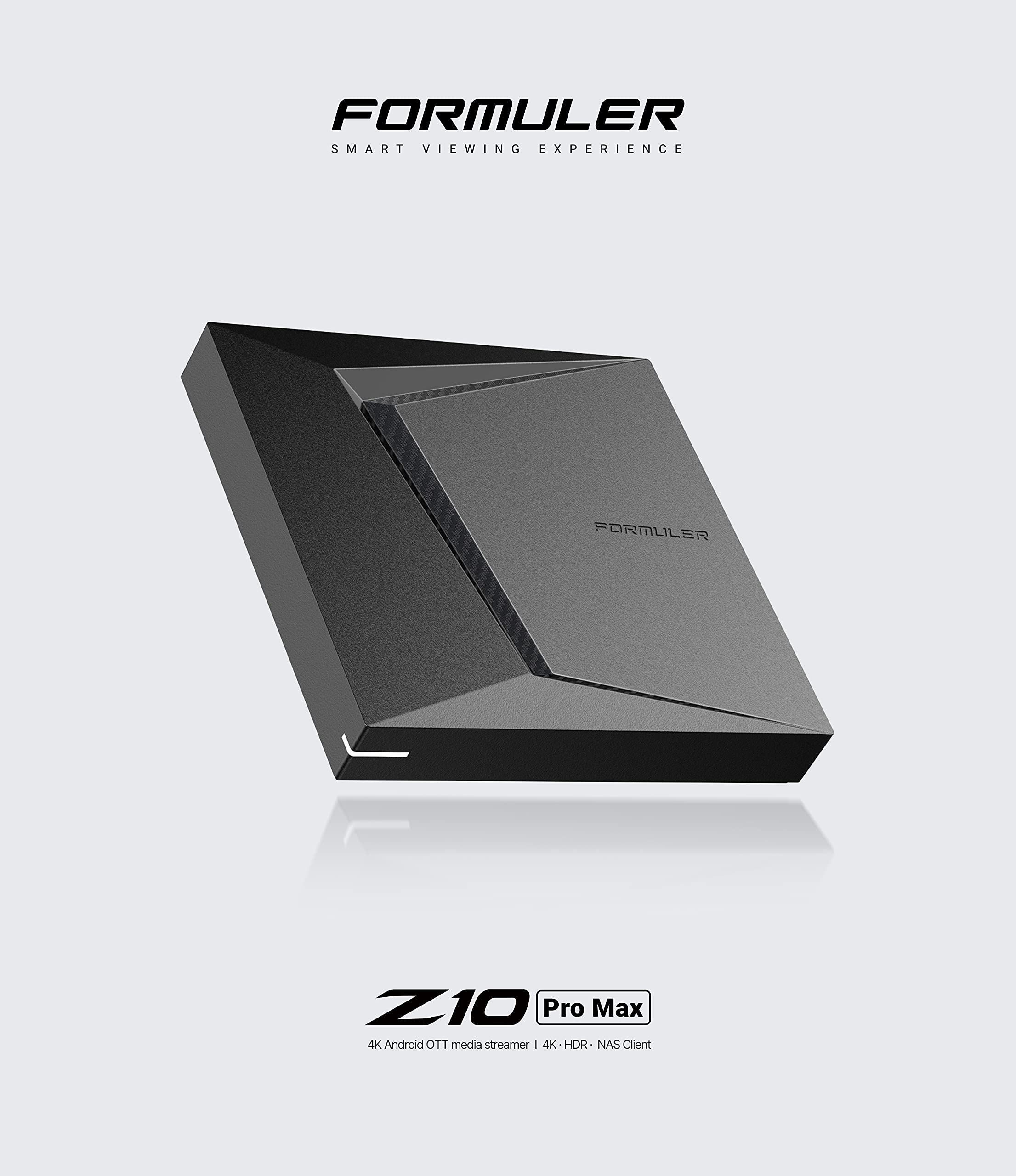 Dreamlink/Formuler Formuler Z10 Pro Max Android 10 Dual Band 5G Gigabit LAN 4GB Ram 32GB ROM 4K + Extra 8K HDMI Cable + Extra Premium Remote Control + Extra Magnetic Phone Car Mount
