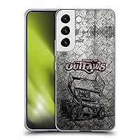 Head Case Designs Officially Licensed World of Outlaws Sprint Car Western Graphics Soft Gel Case Compatible with Samsung Galaxy S22 5G