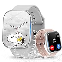 Smartwatch, iPhone and Android Compatible, Bluetooth Calling Function, 2.01 Inches, GPS Function, Weather Adjustment, Brightness Adjustment, IP67 Waterproof, Multiple Languages, Various Functions,