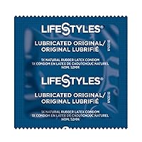 Lifestyles Ultra Lubricated Condom - Premium Lubricated Latex Condom- (Pack of 50)