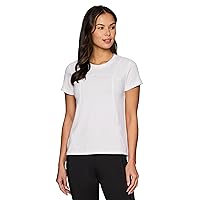 RBX Active Women's Mesh Workout Top Short Sleeve Crewneck Quick Drying Running T-Shirt with Breathable Fabric