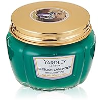 Yardley of London English Lavender Brilliantine for Men, 2.8 Ounce, Grey (215186)