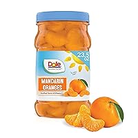 Dole Mandarin Oranges In 100% Fruit Juice, 23.5 Oz Resealable Jar