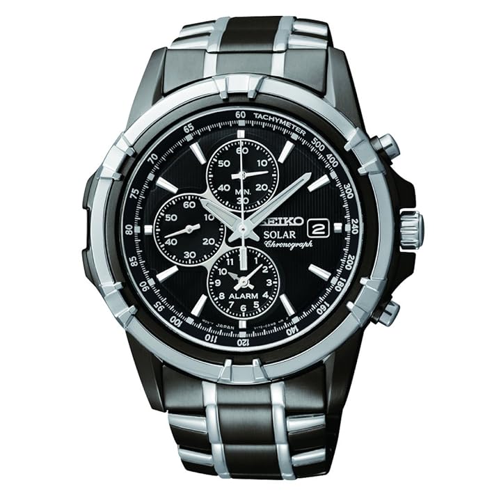 Top 31+ imagen seiko men’s ssc143 stainless steel solar watch with link bracelet