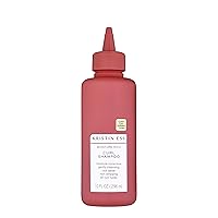 Kristin Ess Hair Moisture Rich Curl Shampoo for Curly + Wavy Hair, Curly Hair Product for All Curls 2A-4C, Lightly Clarifying + Anti Frizz - Sulfate, Paraben + Silicone Free, 10 fl. oz.
