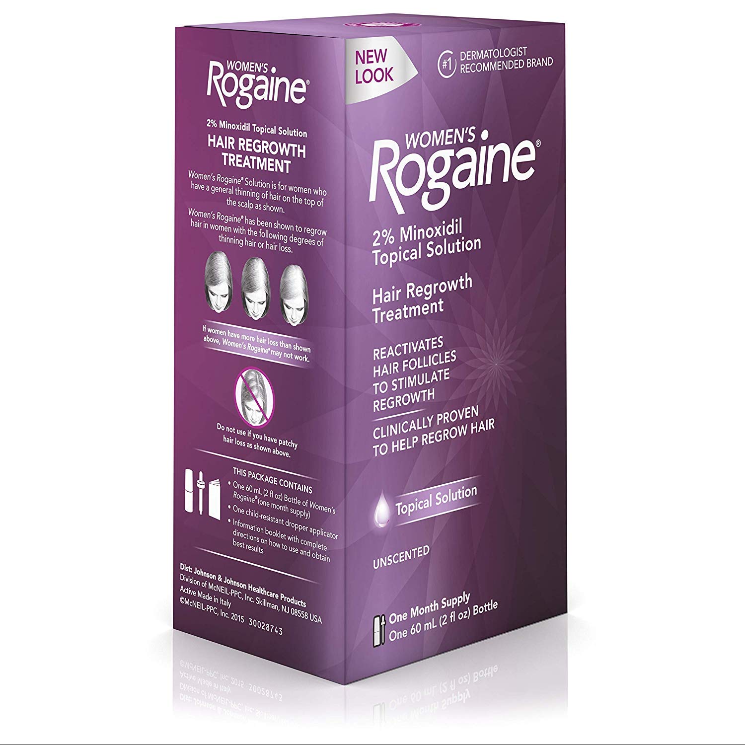 Mua Women's Rogaine 2% Minoxidil Topical Solution for Hair Thinning and Loss,  Topical Treatment for Women's Hair Regrowth, 1-Month Supply trên Amazon Mỹ  chính hãng 2023 | Fado