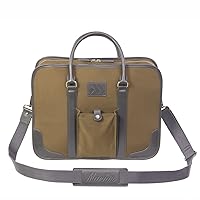Business Messenger Laptop Shoulder Overnight Bag MACHIR Travel Computer Attache Style Case with Handle and Shoulder Strap