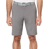 Men's Flat Front Golf Shorts with Active Waistband (Size 30-44 Big & Tall)