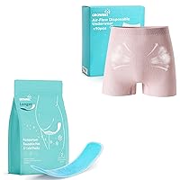 Heating and Cooling Postpartum Essentials Pads with Disposable Postpartum Underwear