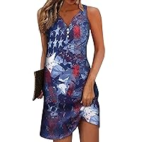 Sexy Plus Size Mini Sundress Trendy Off The Shoulder Sleeveless Beach Dress Casual V Neck Elegant Formal Floral Dress