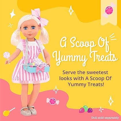 Glitter Girls - A Scoop of Yummy Treats Outfit -14-inch Doll Clothes - Toys, Clothes and Accessories for Girls 3-Year-Old and Up