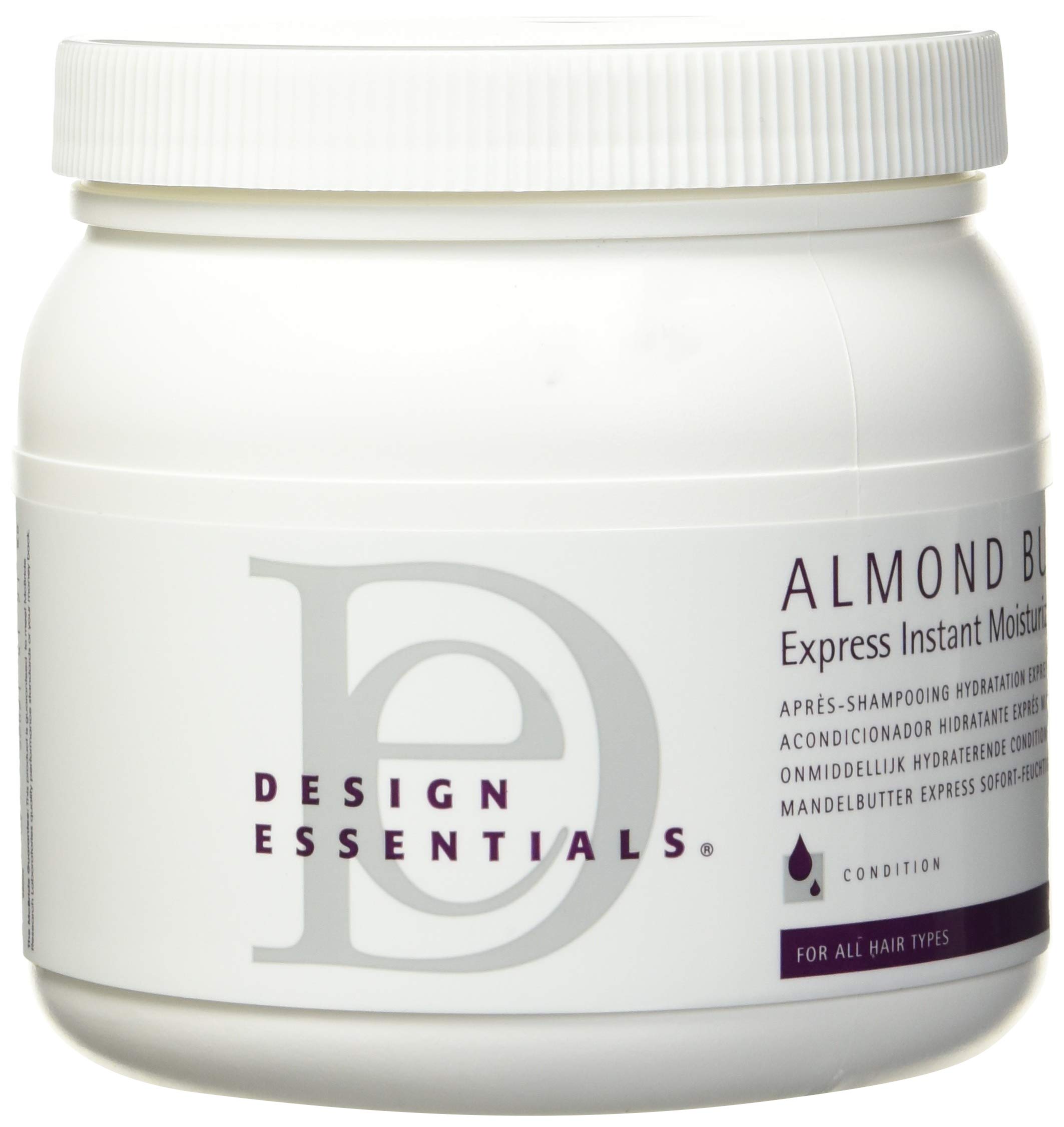 Design Essentials Almond Butter Express Instant Moisturizing Conditioner, 32 Ounces