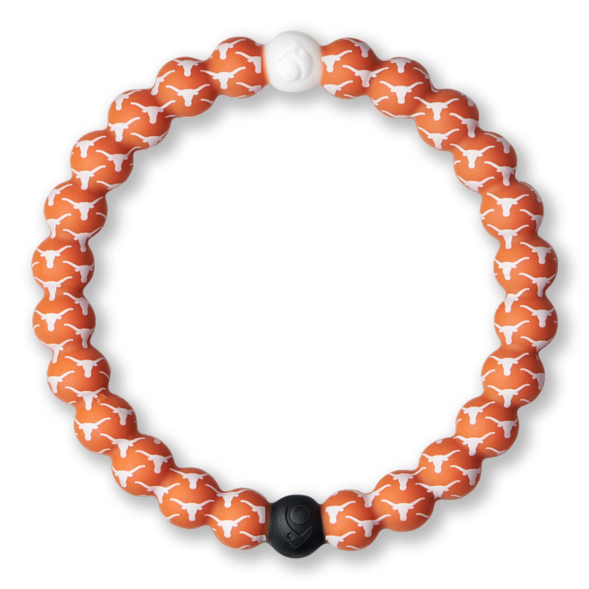 Lokai Collegiate Silicone Beaded Bracelet for Women & Men - Extra Large, 7.5 Inch Circumference - Silicone Jewelry Fashion Bracelet Slides-On for Comfortable Fit