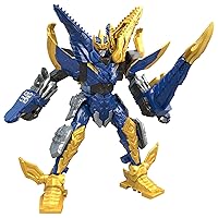 Power Rangers Dino Mosa Razor Zord for Kids Ages 4 and Up Morphing Dino Robot Zord with Zord Link Mix-and-Match Custom Build System