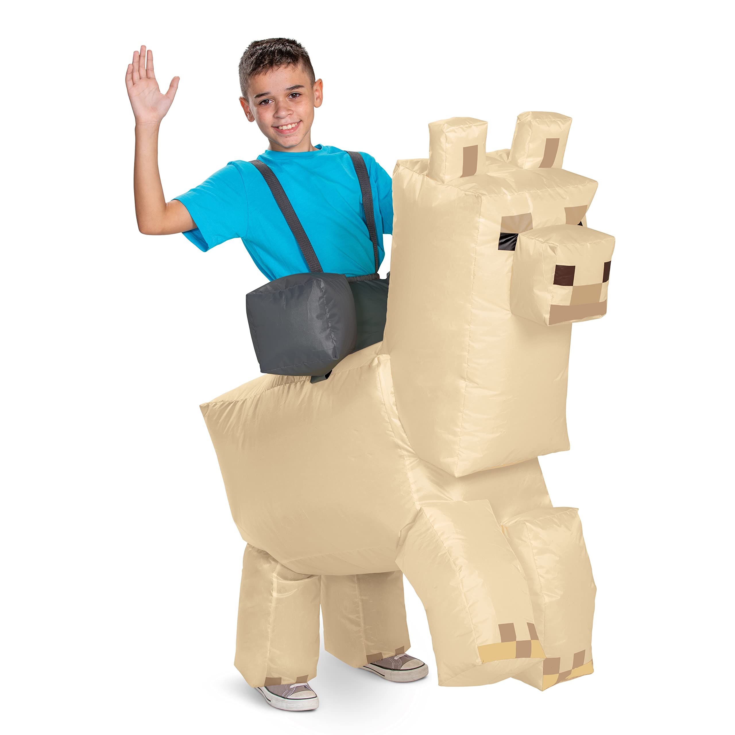 Disguise Minecraft Llama Ride-On Inflatable Boys' Costume