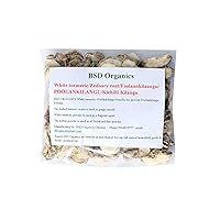 Organics White Turmeric/Zedoary Root/Foolaankilaangu/POOLANKILANGU/Kichilli Kilangu- 500g.